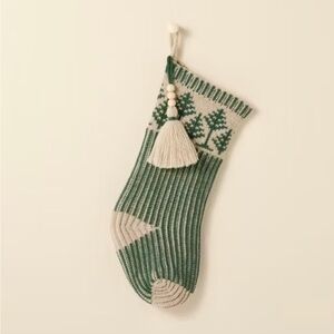 20" Tree Knit Stocking Green - Hearth & Hand™ with Magnolia